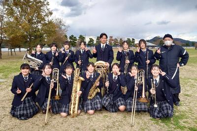 【吹奏楽部】わくわく冬パークに出演しました2