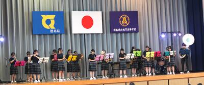 【吹奏楽部】学校祭（前日祭）1