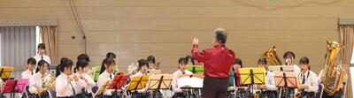 【吹奏楽部】板野支援学校との交流会で演奏しました2