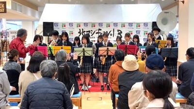 【吹奏楽部】北フジfes vol.3 で演奏1