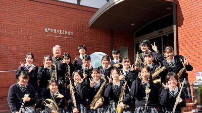 【吹奏楽部】第2回ゆうあいフェスタで演奏2