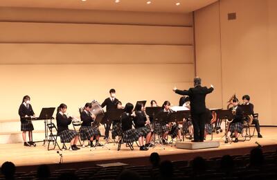 【吹奏楽部】高文祭に出演しました 1