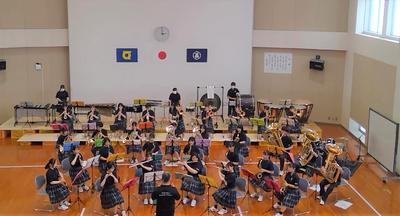 【吹奏楽部】夏のミニ・コンサート，開催1