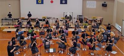 【吹奏楽部】夏のミニ・コンサート，開催2