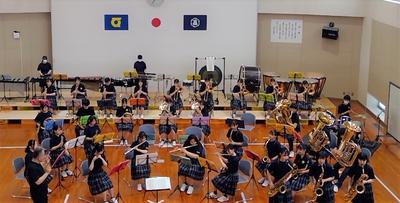 【吹奏楽部】夏のミニ・コンサート，開催3