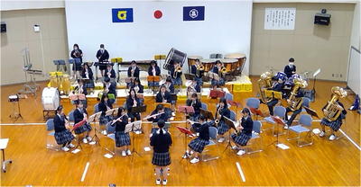 【吹奏楽部】春のコンサートを開催しました2