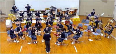 【吹奏楽部】春のコンサートを開催しました3