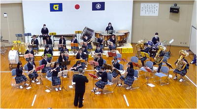 【吹奏楽部】春のコンサートを開催しました4