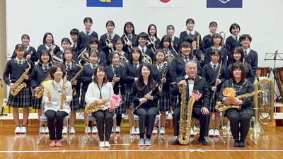 【吹奏楽部】春のコンサートを開催しました5