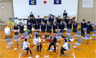 【吹奏楽部】春のコンサートを開催しました6