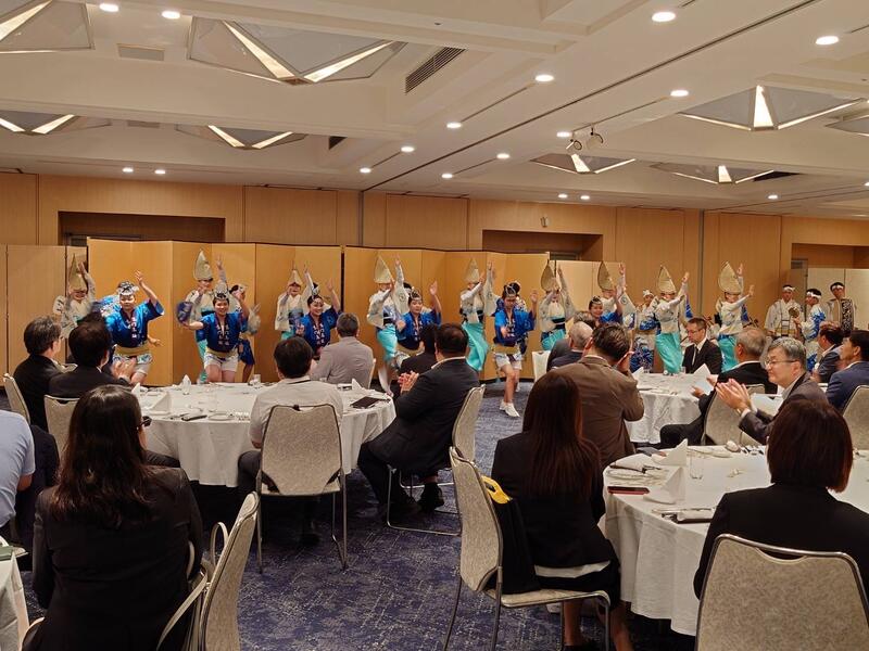 阿波踊り部　全国専修学校各種学校総合連合会四国ブロック徳島県大会1