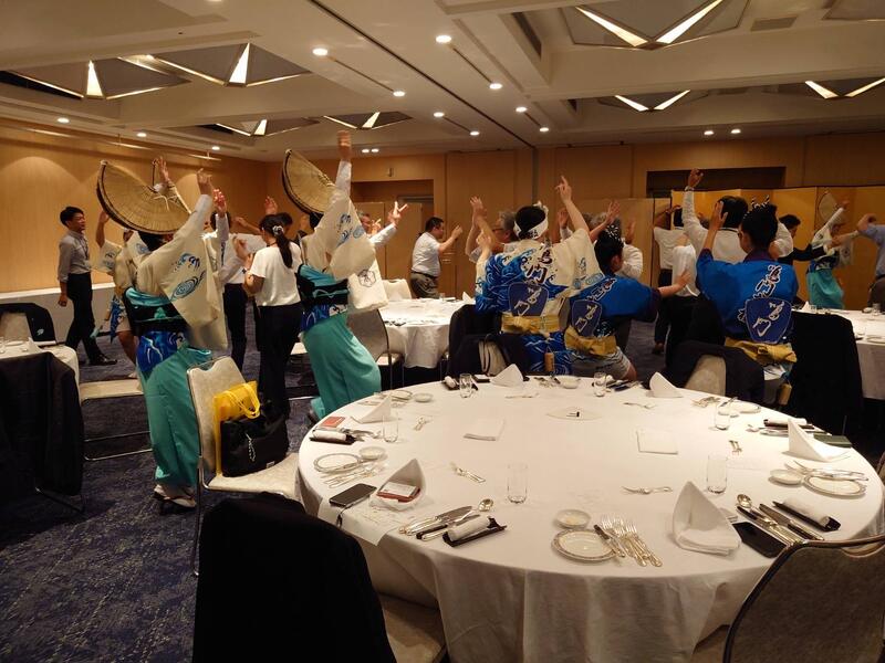 阿波踊り部　全国専修学校各種学校総合連合会四国ブロック徳島県大会2