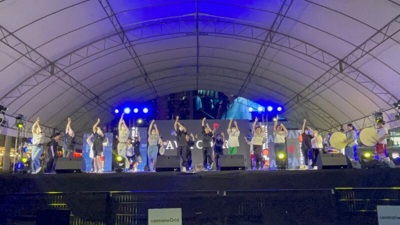 阿波踊り部　タイ遠征1日目2