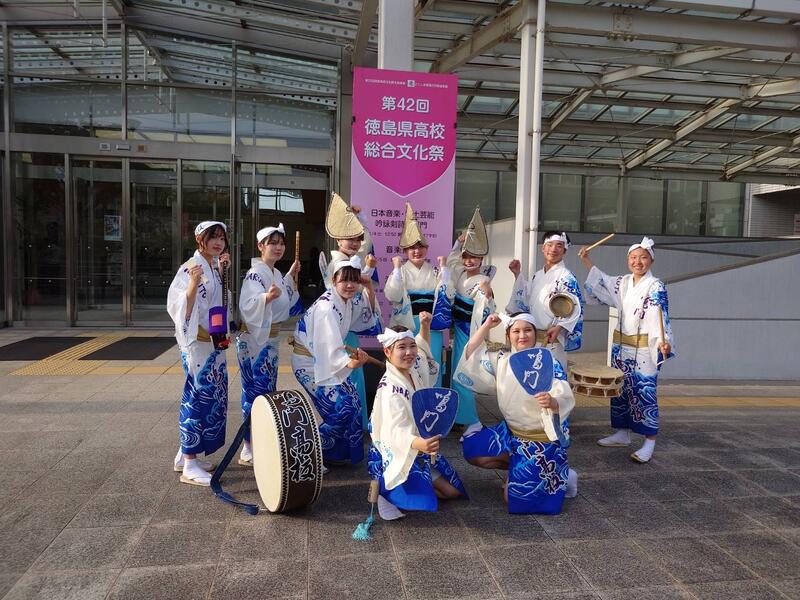 阿波踊り部　徳島県高等学校総合文化祭6