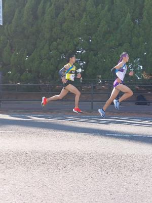 県高校新人駅伝の結果（陸上競技部）1
