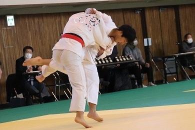 体重別柔道選手権大会に出場しました。3