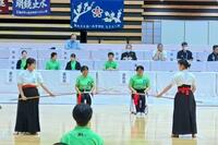 なぎなた部、全国高等学校総合体育大会に参加しました。3