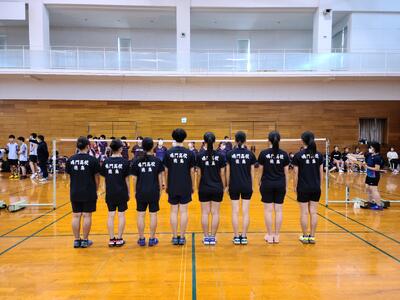 令和５年度徳島県高等学校新人バドミントン大会1