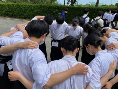 県高校総体弓道競技1