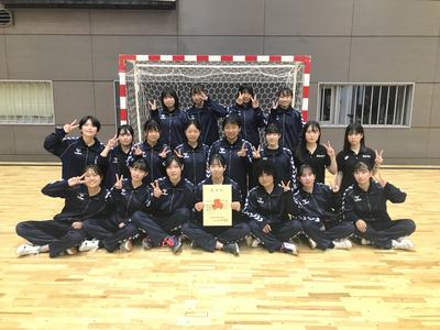 県高校総体結果（女子ハンドボール部）1